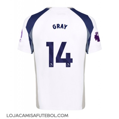 Camisa de Futebol Tottenham Hotspur Archie Gray #14 Equipamento Principal 2025-26 Manga Curta Camisa de Futebol Tottenham Hotspur Archie Gray #14 Equipamento Principal 2025-26 Manga Curta